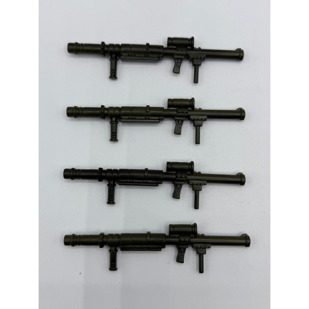 Power Team Elite 1:18 Rocket Launcher Weapons Toy x 4 GI Joe SMAW Bazooka MC